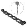 Aluminum Alloy Skull Design Extension Arm Metal Pole Mount Helmet for Gopro Max for Insta.360 view 3