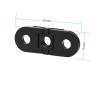 Dual Interface Replacement Base Stable Tripod Monopod 1/4 Screw Adapter for GoPro Max Hero 10 9 8 Black Mount Base view 3