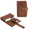 Dayspring Pens | Tech Cord & Accessories Travel Organizer for Electronics - Full Grain Leather. Add Organization to Your Power Cords and Cables. Message or Monogram Available. view 1