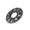 Camera Mode Dial Turntable Label Top Cover Button Unit Interface Cap Plate Kit Accessories for Canon EOS 6D DSLR view 1