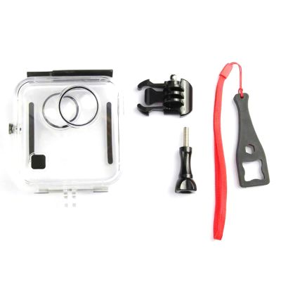 DAGIJIRD Waterproof Action Camera Housing Protective Case Cover Underwater Diving Fusion Hard Case for GoPro