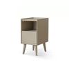 Nightstands Indoor Bedside Table Ultra-Narrow Bedside Cabinet Modern Minimalist Living Room Side Table Bedroom Storage Cabinet Bedside Tables view 1