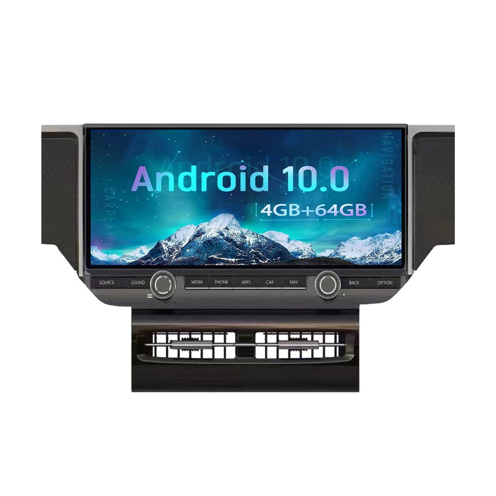ZWNAV 12.3 inch Radio Replacement for Porsche Macan 2010-2017,GPS Navigation Android Head Unit Player 64G Wireless Carplay, Bluetooth,WiFi