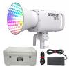 Aputure Amaran 150c COB Video Light,RGBWW 150W,2,500K to 7,500K CCT with G/M Adjustment,15,610 lux @ 1m with Hyper Reflector,APP Control (White) view 1