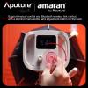 Aputure Amaran 150c COB Video Light,RGBWW 150W,2,500K to 7,500K CCT with G/M Adjustment,15,610 lux @ 1m with Hyper Reflector,APP Control (White) view 4