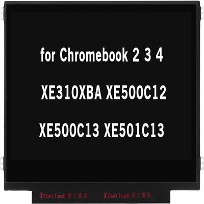 11.6" Screen Replacement for Samsung ChromeBook 2 3 4 XE310XBA XE500C13 XE501C13 XE310XBA-K01US XE500C13-K02US XE500C13-K01US XE500C13-K04US 30Pin LED LCD Display Panel (Side Brackets Non Touch)