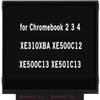 11.6" Screen Replacement for Samsung ChromeBook 2 3 4 XE310XBA XE500C13 XE501C13 XE310XBA-K01US XE500C13-K02US XE500C13-K01US XE500C13-K04US 30Pin LED LCD Display Panel (Side Brackets Non Touch) view 1