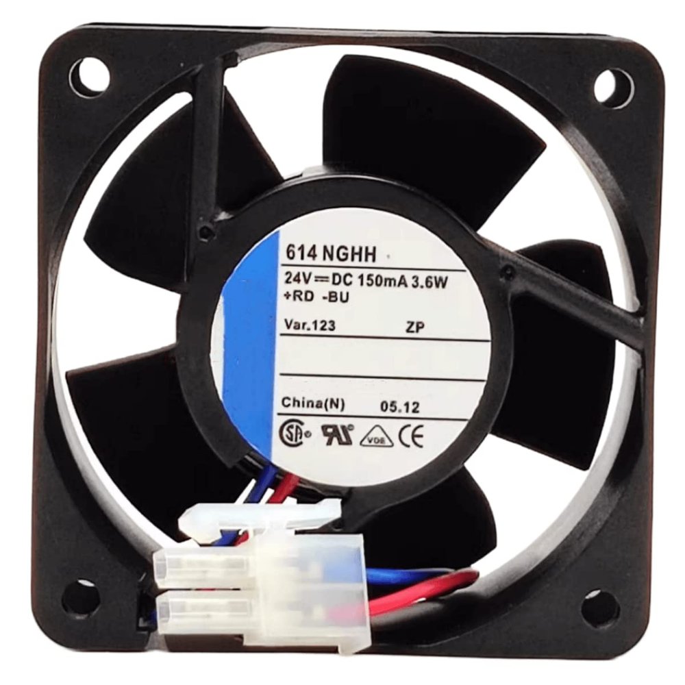 24V 614NGHH 150mA 3.6W 6025 Cooling Fan 2-Wire