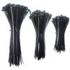 Alamic Zip Ties Cable Ties 600 Pack Assorted Sizes Multi-Purpose Self-locking Nylon Ties Plastic Black view 1
