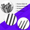 Alamic Zip Ties Cable Ties 600 Pack Assorted Sizes Multi-Purpose Self-locking Nylon Ties Plastic Black view 2