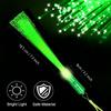 NUDALA 12 Pack Green Glow Sticks Light Up Fiber Optic Stick Glow Wands Bulk with 3 Flashing Models for Christmas Saint Patrick's Day Easter Party Favors view 2