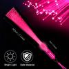NUDALA 36 Pack Pink Glow Sticks Light Up Fiber Optic Stick Glow Wands Bulk with 3 Flashing Models for Valentine's Day Easter July 4th Party Favors Wedding Concerts view 2