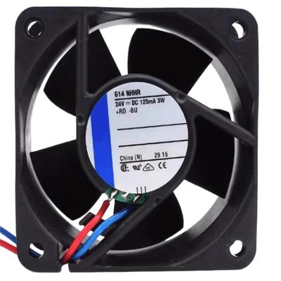 24V 614NHHR 125mA 3.0W 6025 Cooling Fan 2-Wire 614 NHHR