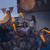 24 Pack Orange Glow Fiber Optic Wands Bulk Light up Wand Glow Sticks with 3 Light Modes for Easter Halloween Christmas Party Wedding Clubs Birthday view 4