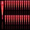NUDALA 36 Pack Red Glow Fiber Optic Wands Bulk Light up Wand Glow Sticks with 3 Lighting Modes for Christmas Valentine's Day 4th of July Concerts Clubs Wedding Birthday view 1