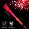 NUDALA 36 Pack Red Glow Fiber Optic Wands Bulk Light up Wand Glow Sticks with 3 Lighting Modes for Christmas Valentine's Day 4th of July Concerts Clubs Wedding Birthday view 2