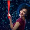 NUDALA 36 Pack Red Glow Fiber Optic Wands Bulk Light up Wand Glow Sticks with 3 Lighting Modes for Christmas Valentine's Day 4th of July Concerts Clubs Wedding Birthday view 3