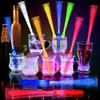 24 Pack Green Glow Sticks Light Up Fiber Optic Stick Glow Wands Bulk with 3 Flashing Models for Christmas St Patrick's Day Easter Party Favors Concerts Clubs view 4