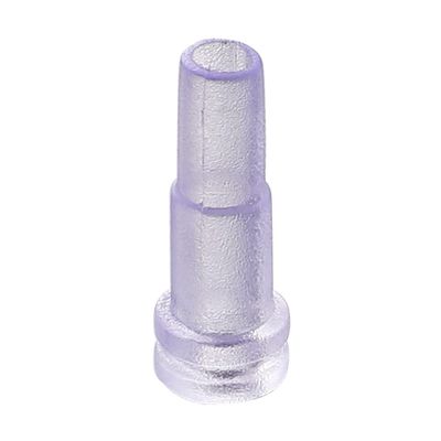 AVSSZ Jack 3.5mm 1/8' Headphone Line Soldering Plug Tail Sleeve Protective Sleeve, for Earphone Cable Repair DIY, Available Cable OD 2/4mm, 100PCS/PACK (Transparent,Long-Fits Cable OD 2mm)