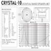 AVPLAY LII Audio HiFi Speakers 10 Inch Full Range Speaker Y40 Aerospace Magnet Loudspeaker crystal-10 HI-END 8 Ohm 1PCS (1 pcs) view 3