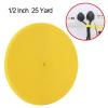 XINYIBO 1/2 Inch Reusable fastening Cable Ties Double Sided Hook and Loop tape Cable Management Tape (Yellow 25Yards) view 3