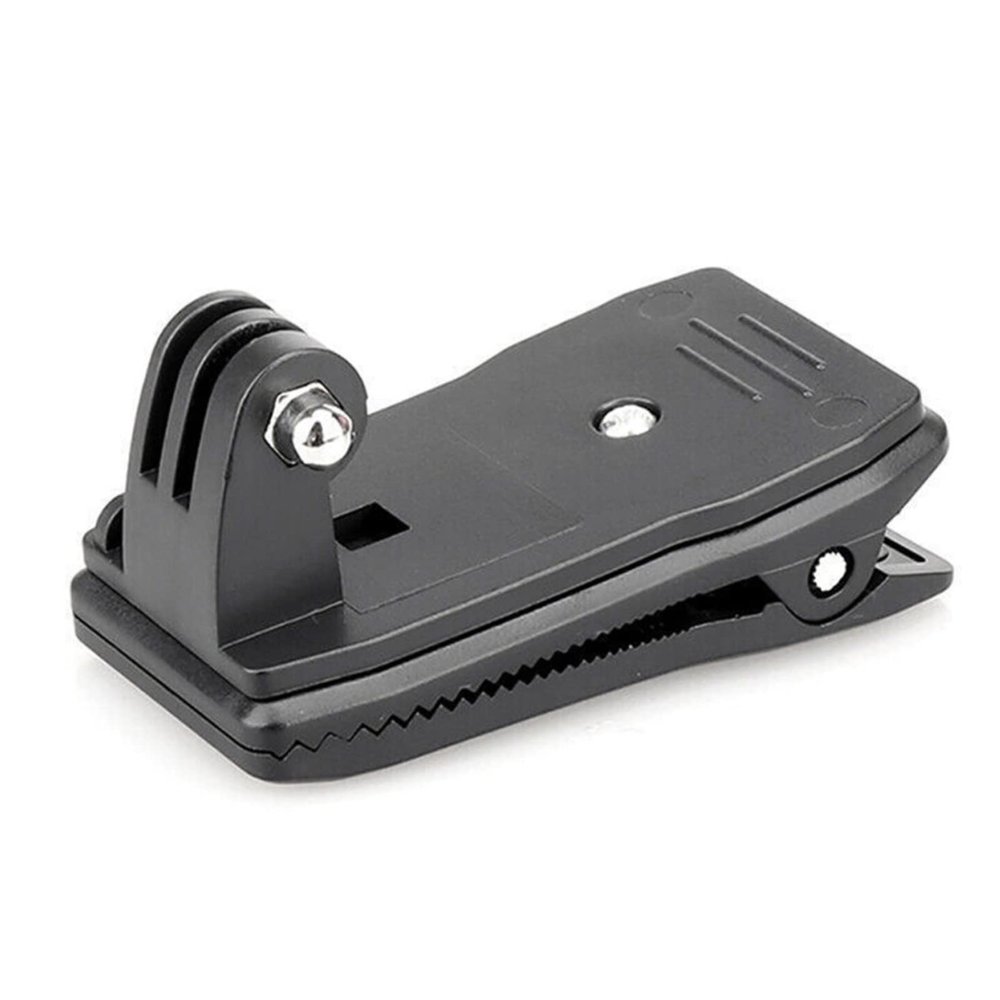 NATEFEMIN Plastic Camera Clamp Rotatable Action Camera Backpack Hat Clip Clamp Mount for SJCAM EKEN Accessory
