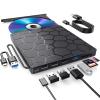 BPAKDU External CD/DVD Drive for Laptop, DVD Player for Laptop, 8 in 1 USB 3.0 Ultra-Slim Portable, CD Burner External Disk Drive Optical Compatible with Desktop Mac,Windows 11/10/8/7 Linux view 1