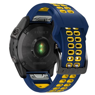SWCAMILA Watch Band Compatible with Garmin Descent G2/G1 Band for Women Men, 22mm Quick Fit Soft Breathable Silicone Sport Wristband Replacement Band for Garmin Instinct 2/Instinct/Instinct Crossover