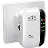 WiFi Extender Signal Booster Up to 3000sq.ft and 30 Devices, WiFi Range Extender, Wireless Internet Repeater, Long Range Amplifier with Ethernet Port, 1-Key Setup, Access Point, Alexa Compatible view 1
