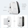 WiFi Extender Signal Booster Up to 3000sq.ft and 30 Devices, WiFi Range Extender, Wireless Internet Repeater, Long Range Amplifier with Ethernet Port, 1-Key Setup, Access Point, Alexa Compatible view 2