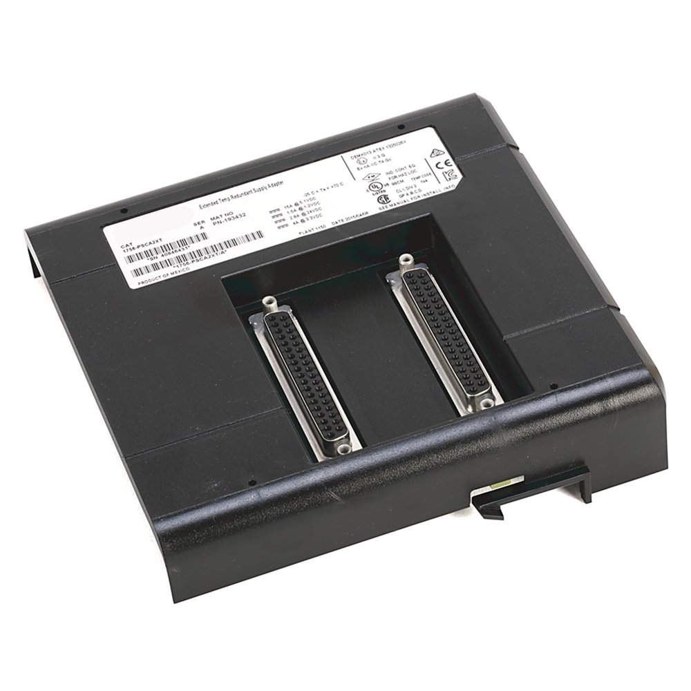 1756-PSCA2XT Extended Temperature Redundant Power Supply Chassis Adapter 1756PSCA2XT Sealed in Box 1 Year Warranty Fast Shipment