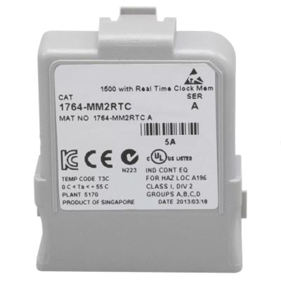 CBBEXP 1764-MM2RTC Memory and Real-time Clock Module 1764MM2RTC Sealed in Box 1 Year Warranty Fast Shipment