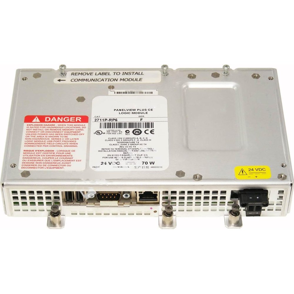 CBBEXP 2711P-RP6 PanelView Logic Module 2711PRP6 Sealed in Box 1 Year Warranty Fast Shipment