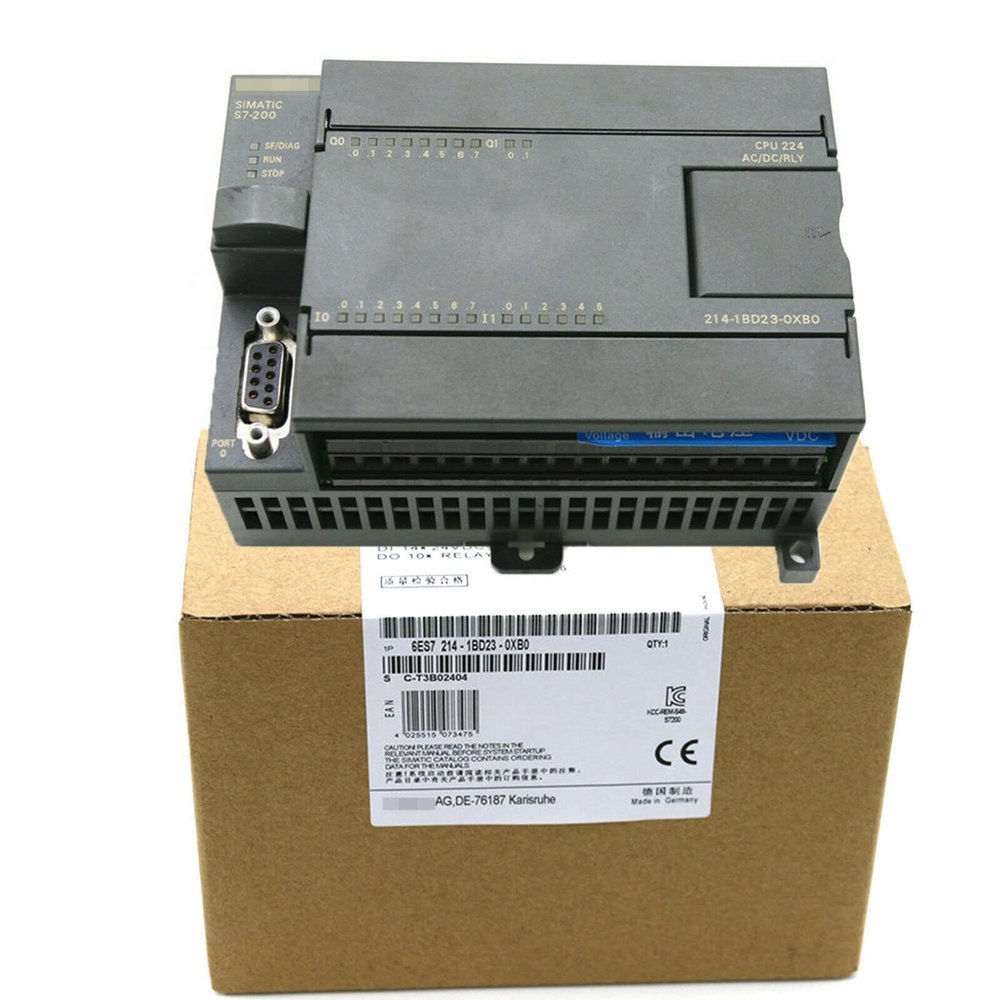 6ES7214-1BD23-0XB0 S7-200 CPU 224 Compact Unit 6ES72141BD230XB0 Sealed in Box 1 Year Warranty Fast Shipment