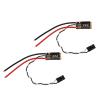 RiToEasysports RC Brushless ESC, 2Pcs 45A RC Drone Electronic Speed Controller with LED Light for FPV Crossing Drone Four Axes Drone view 3