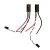 RiToEasysports RC Brushless ESC, 2Pcs 45A RC Drone Electronic Speed Controller with LED Light for FPV Crossing Drone Four Axes Drone view 4
