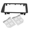 Double Din Installation Kit,2001-05 Double Din Dash Kit,Car Interior And Exterior Decoration Modification 2Din Radio Stereo Fascia Dash Frame Trim Replacement For Lhd view 1