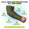 ARMORAY Arm Sleeves for Men - Arm Compression Sleeve - Arm Sleeves for Women - Sleeves to Cover Arms for Women & Men - Sun Sleeves for Golf & Other Outdoor Activities - Tattoo Sleeve Cover view 2