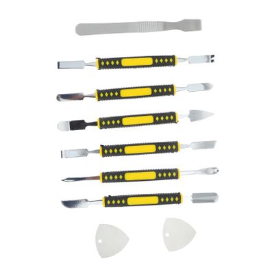 BESTonZON 1 Repair Metal Screen Cleaner Tool Spudger Tool Phone Screen Repair Kit with Driver Kit Tablet Disassemble Tool Repair Tool Repair Kit Cell Phone