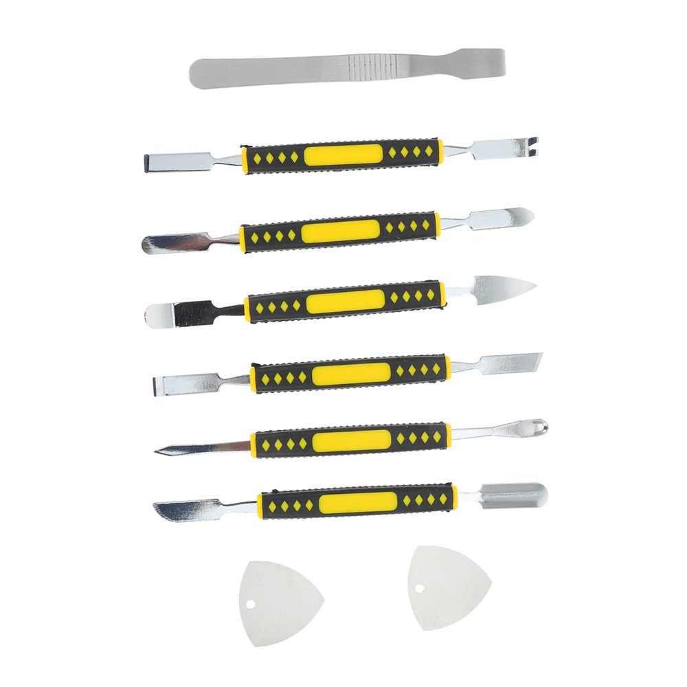 BESTonZON 1 Repair Metal Screen Cleaner Tool Spudger Tool Phone Screen Repair Kit with Driver Kit Tablet Disassemble Tool Repair Tool Repair Kit Cell Phone