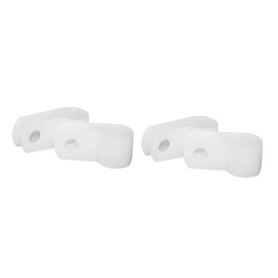 DOITOOL 2sets Cable Clamp r Clip Wire Cable Clamp for Home Office Wire Arrangement 100pcs*2