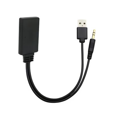 THE PERFECT PART Bluetooth Transmitter - AUX Adapter for Car Stereo With 3.5mm Jack, Plug & Play USB Compatible With TV & Cars Stereo System