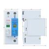 ANZOAT YCS6-C 1P+NPE 20-40kA AC SPD House Surge Protector Protection Protective Low-Voltage Arrester Device view 3