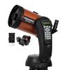 Celestron - NexStar 6SE Telescope - Computerized Telescope & SkyPortal WiFi Module - Control Your Celestron Computerized Telescope via Smartphone & 18778 AC Adapter (Black) view 2