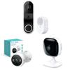 Kasa Smart Video Doorbell + Outdoor Security Camera Bundle (KD110 + KC420WS) view 1