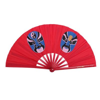 XIALON 1pc 33cm Tai Chi Fan Performance Fan Fitness Fan Morning Exercise Fan Sound Fan Practice Fan