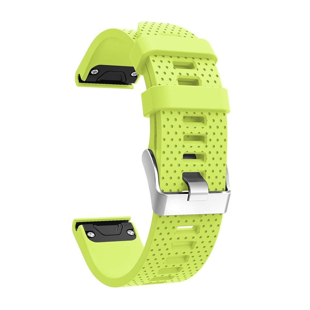 TPUOTI Replacement Soft Silicone Quick Release Watchband Strap For Garmin Fenix 7S 5S GPS Watch (Color : Purple, Size : Fenix 5S)