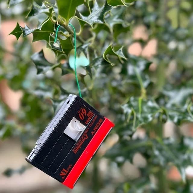 Limited Edition Sony MiniDV Tape Ornament + $5 digitization Credit for Video Tape, 8mm Film, or Photo Transfer