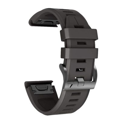AXTI New Smart Silicone Replacement Strap for Garmin Fenix 6 6S 6X Pro 5 5X Plus 3 3 HR 935 MK Quick release Wristband 22 26mm Correa (Color : 3, Size : Black Black Clasp)