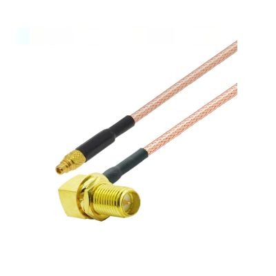 Milkweed Multi-Purpose 2PCS/lot MMCX Male to SMA Female Bulkhead Jack FPV Antenna Adapter Cable RG316 Pigtail Jumper Coaxial Extension Cord (Color : RPSMA F90 to MMCX M, Size : 50CM)